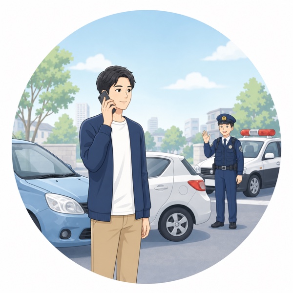 警察へ連絡するイメージ