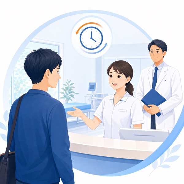 事故後できるだけ早く整形外科を受診するイメージ